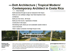 Tablet Screenshot of dottarchitecture.com